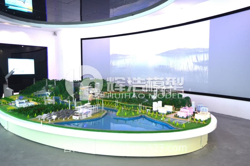 长沙华自科技：全国首创综合能源智能电网概念沙盘