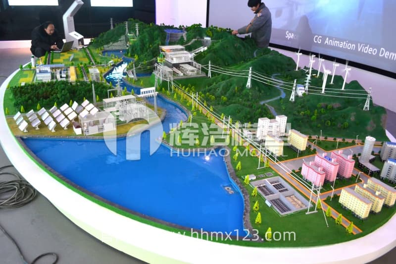 综合新能源发电演示仿真沙盘模型.JPG
