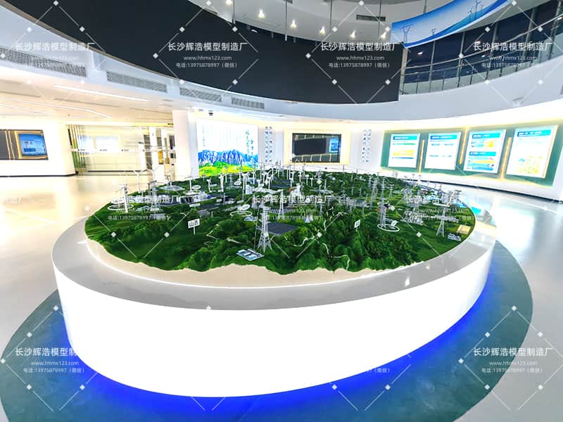 智能电网沙盘系统：动态呈现多能互补创新模式