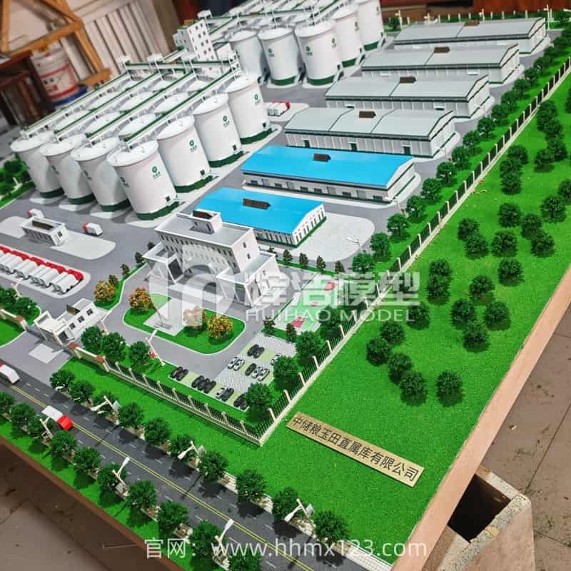 已完成成品粮库模型.jpg
