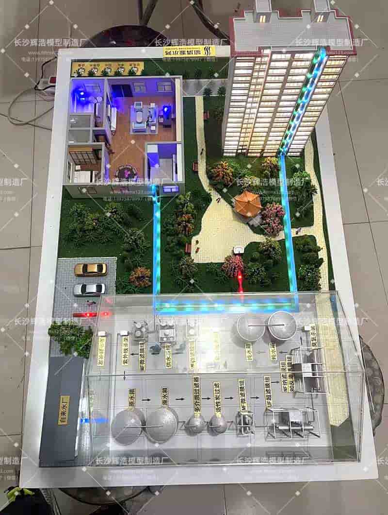 小模型也有大用处，十方水务小沙盘让水务知识看得见摸得着