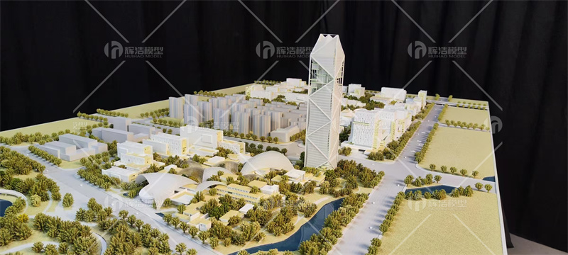 惊艳亮相！沉浸式体验等比复刻的城市规划沙盘模型