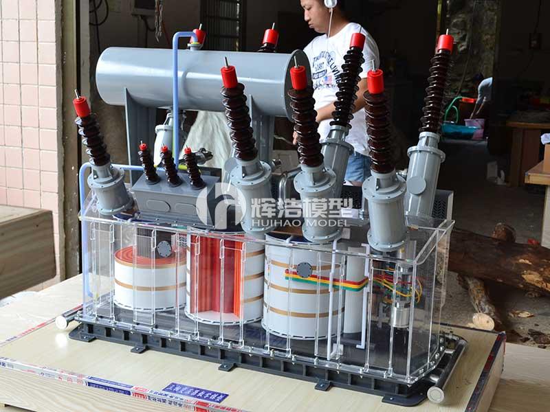 SSP-840000/500三峡三相发电机变压器模型